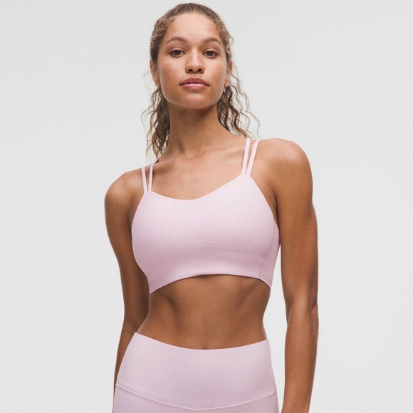 Like a Cloud Ribbed Longline Bra Light Support B/C Cup